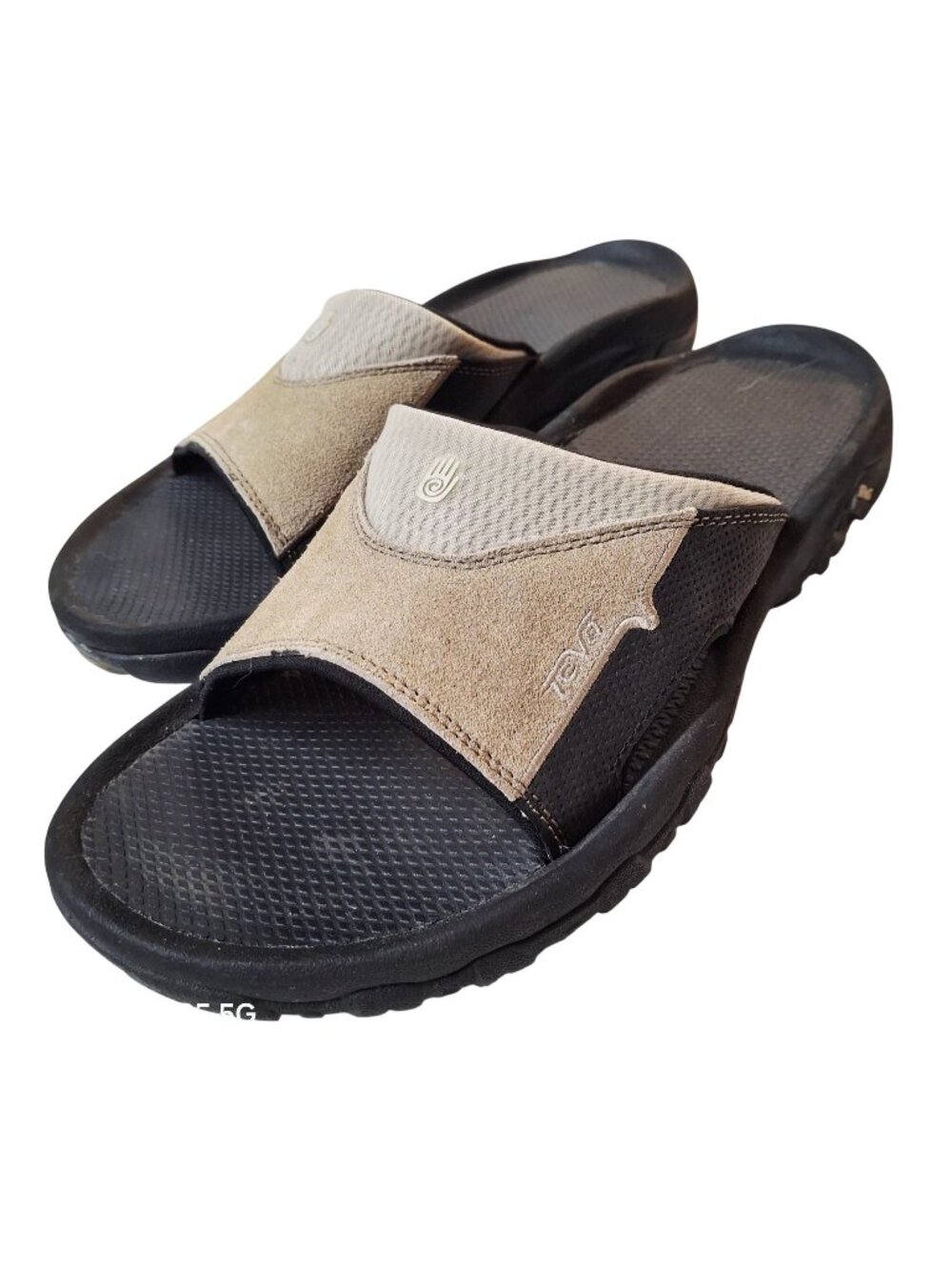 Teva Katavi 2 Slide Sandal Katavi 2 Mens Slip On Sandal Elastic Cord Size 8